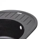 Кухонна мийка Lidz 620x500/200 BLM-14 чорна з штучного каменю (LIDZBLM14620500200) - зображення 5