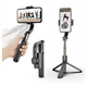 Стедикам стабилизатор для телефона Gimbal Stabilizer L08 трехосевой складной штатив тренога для экшн-камеры с Bluetooth подключением и пультом ДУ, Черный (5676457) - зображення 5