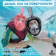 Детская (X/S) Снорклинг Маска (3-10лет) Полнолицевая Панорамная FB для плавания и ныряния под воду для детей на море Pink - изображение 8