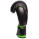 Боксерські рукавички PowerPlay 3004 JR 8oz Black/Green (PP_3004JR_8oz_Black/Green) - зображення 4
