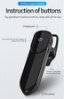 Гарнитура Bluetooth Kebidu V19 Black - изображение 3