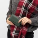 Кошелек женский кожаный Kafa RFID AE214 зеленый - изображение 10