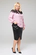 Блуза "Зефир" (розовый) 50 (XL) - изображение 2