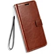 Чехол Fiji Leather для Tecno Spark 6 Go (KE5) книжка с визитницей темно-коричневый - изображение 2