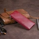Ключница-кошелек с кармашком женская ST Leather 19352 Бордовая 4040568 - изображение 7