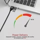 Кабель Promate PentaPower USB-C/USB-А to USB-C/microUSB/Lightning 1.2 м Black (pentapower.black) - изображение 3