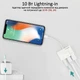 Адаптер Promate GigaLink-i Lightning/USB 3.0 OTG+Ethernet Rj-45+Lightning-in White (gigalink-i.white) - изображение 5