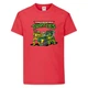 Футболка дитяча Черепашки Ніндзя 004 (Ninja Turtles) червона (NTS rd 004) 104 см - зображення 1