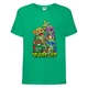 Футболка детская Черепашки Ниндзя 0023 (Ninja Turtles) зеленая (NTS grn 0023) 164 см - изображение 1
