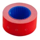 Ценник Buromax прямоугольный 500 шт 6 м 22x12 мм красный (BM.282101-05) - изображение 1