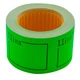 Ценник Buromax ЦІНА прямоугольный 150 шт 6 м 50x40 мм зеленый (BM.282109-04) - изображение 1