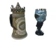 Подарочный набор Готика Кружка Game Of Thrones House Stark Игра Престолов Дом Старков и Бокал 650/200 мл - изображение 2