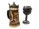 Подарунковий Набір Готика Чашка Game Of Thrones House Lannister Stein Гра Престолів Будинок Ланністеров І Fire And Blood 650/200 Мл - зображення 1