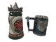 Подарунковий Набір Готика Чашка Game Of Thrones House Targaryen Fire And Blood Гра Престолів І King In The North 650/570 Мл - зображення 3