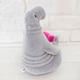 Мягкая игрушка Weber Toys Ждун с сердцем 21 см серый - изображение 3