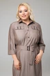 Платье "Никита" (бледно-коричневый) 50 (XL) - изображение 3