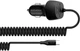 Автомобільний зарядний пристрій Promate Voltrip-C 17 Вт USB + Type-C Connector Black (voltrip-c.black) - зображення 1