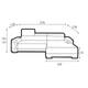 Кутовий диван Campo Mini Wersal 276x101x178 (CAMPO_MINI_PRAWY) 165455 - изображение 2