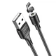 Кабель Hoco X52 Sereno magnetic charging cable for Lightning Black - изображение 2