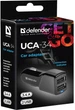 Автомобільний зарядний пристрій Defender UCA-34 2xUSB 5V/3.4А (83834) - зображення 6