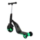 Самокат 3в1 JT 40405 Best Scooter, самокат-велобіг-велосипед, САЛАТОВИЙ, світло, 8 мелодій, колеса PU, переднє колесо d=20 см, задні d=11 см - зображення 5
