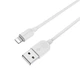 USB - Lightning кабель для iPhone Borofone BX14, 2.4A, Белый, 3m - изображение 5