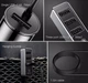 Автомобильное зарядное устройство Разветвитель на 4 USB-выхода Baseus Enjoy Together Black (5.5A) с защитой от перегрузки - изображение 8