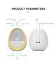 Портативная стерео колонка генератор белого шума LATOW EGG LI-IO UNI WHITE NOISE SLEEP MACHINE - изображение 5