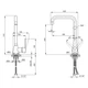 Смеситель для кухни Lidz Nicole 014F1 (k35) LDNIC014F1CRM22010 Chrome - изображение 2