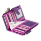 Кошелек женский кожаный малиновый Visconti 100 RB berry multi - изображение 4
