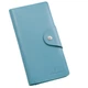 Кошелек женский кожаный купюрник вертикальный голубой ST 6745 light blue - изображение 1