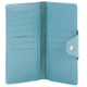 Кошелек женский кожаный купюрник вертикальный голубой ST 6745 light blue - изображение 4