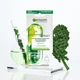 Тканевая маска для лица Garnier Skin Naturals Детокс с высокой концентрацией никотинамида для кожи лица склонной к жирности 15 г (3600542387187) - изображение 3