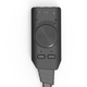 Внешняя звуковая карта USB 7.1 Channel адаптер 3.5mm для наушников и микрофона Plextone GS3 Black - изображение 2