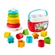 Игровой набор сортер и пирамидка Фишер-Прайс Fisher-Price Baby's First Blocks and Rock-a-Stack - изображение 1