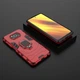 Чехол Iron Ring для Xiaomi Poco X3 / X3 Pro бампер противоударный с подставкой&nbsp;Red - изображение 4