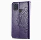 Чехол Vintage для Samsung Galaxy M31 / M315 книжка женский с визитницей фиолетовый - изображение 3