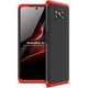 Чехол GKK 360 для Xiaomi Poco X3 / X3 Pro бампер противоударный Black-Red - изображение 1