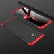Чехол GKK 360 для Xiaomi Poco X3 / X3 Pro бампер противоударный Black-Red - изображение 2