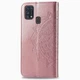 Чехол Vintage для Samsung Galaxy M31 / M315 книжка женский с визитницей розовый - изображение 3