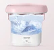 Мини стиральная машина складная Maxtop 24 х 28,5 х 28,5 см Pink 7399 - изображение 4