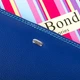Женский кожаный кошелек Rainbow DR. BOND WRN-22 blue - изображение 2