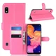 Чехол Luxury для Samsung Galaxy A10 2019 (A105) книжка розовый - изображение 1