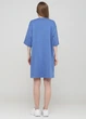 Платье-футболка "Only Women" (94-DRt-03-02-94-DRt-03-02-steelblue/big-silver-front-XS) - изображение 2