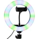 Кольцевая LED лампа RGB MJ20 20cm (Черный) - изображение 12