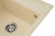 Кухонная мойка гранит GRANADO Merida ivory (0304) + сифон одинарный для кухонной мойки Nova - изображение 5