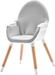 Стільчик для годування 2 в 1 Kinderkraft Fini Gray (KKKFINIGRY0000) (158388) - зображення 6