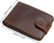 Кожаная кредитница Vintage 14509 Коричневый - изображение 4