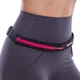 Спортивная сумка на пояс для бега с двумя отделениями на молниях Scout My Fit 1760 Black-Pink - изображение 1