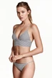 Плавки на підкладці для дівчинки H&M 0456555001-д 170-176 см (14-16 years) чорно-білий - зображення 3